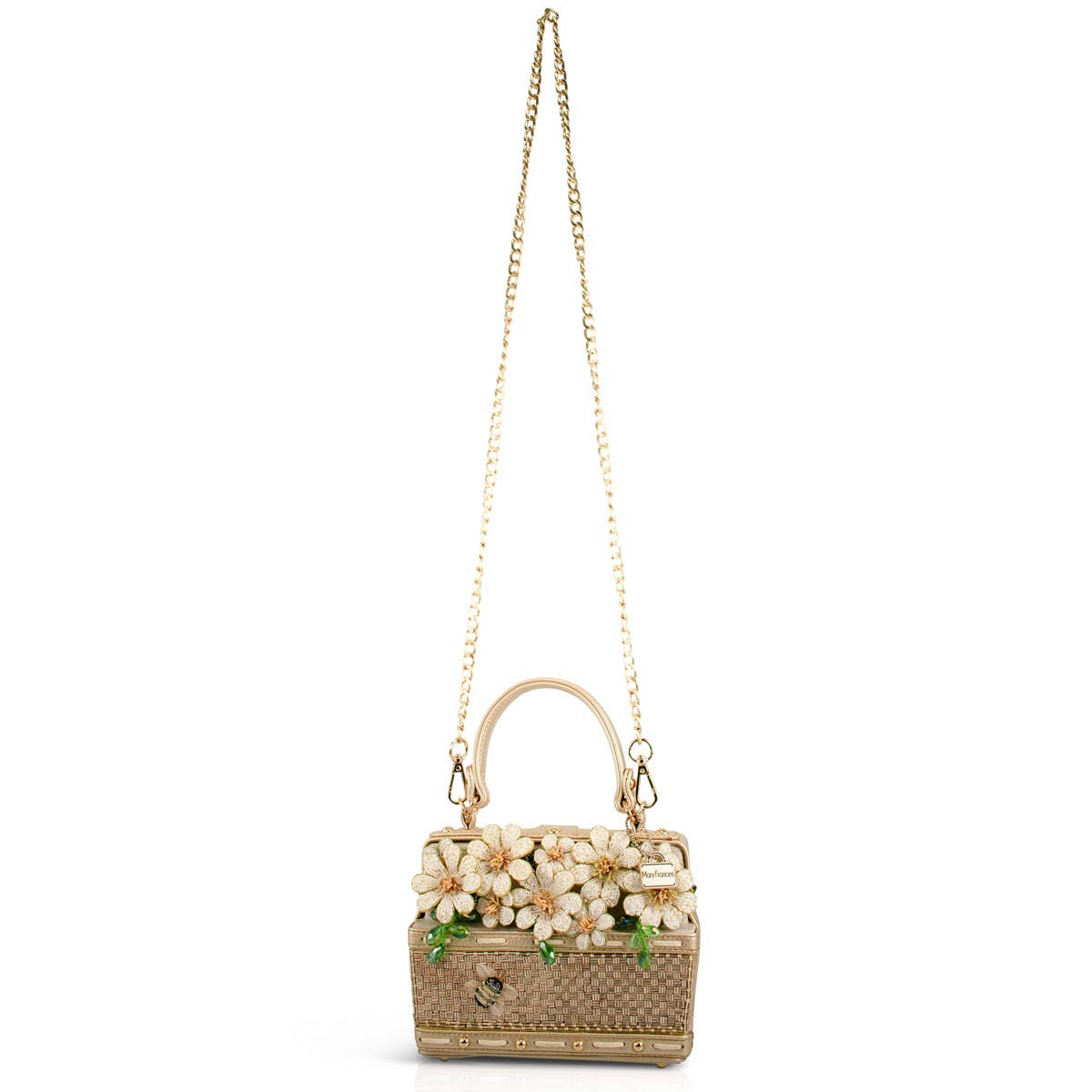 Mary Frances Accessories - Basket of Sunshine Beaded Daisy and Bee