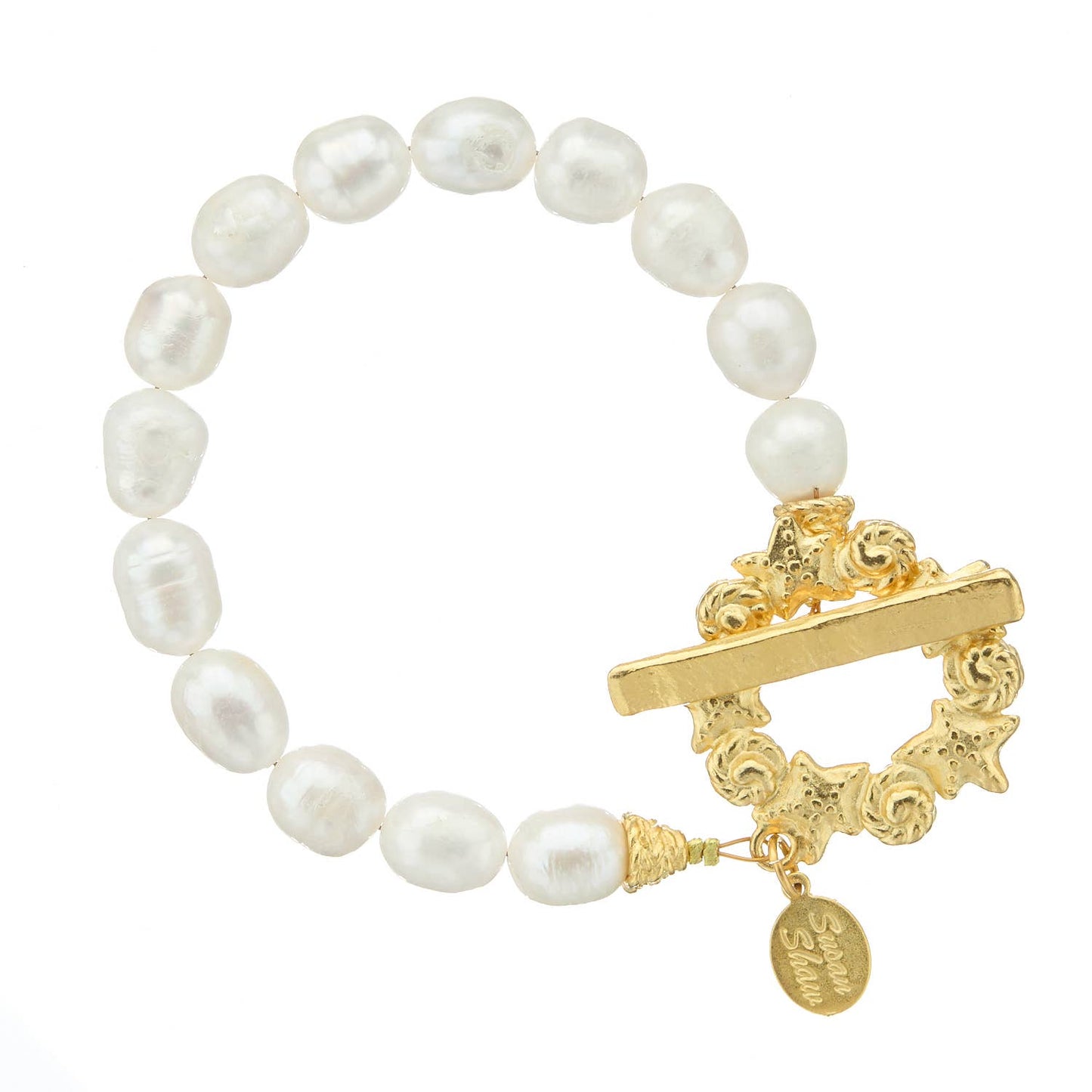 Susan Shaw - Pearl Sea Toggle Bracelet