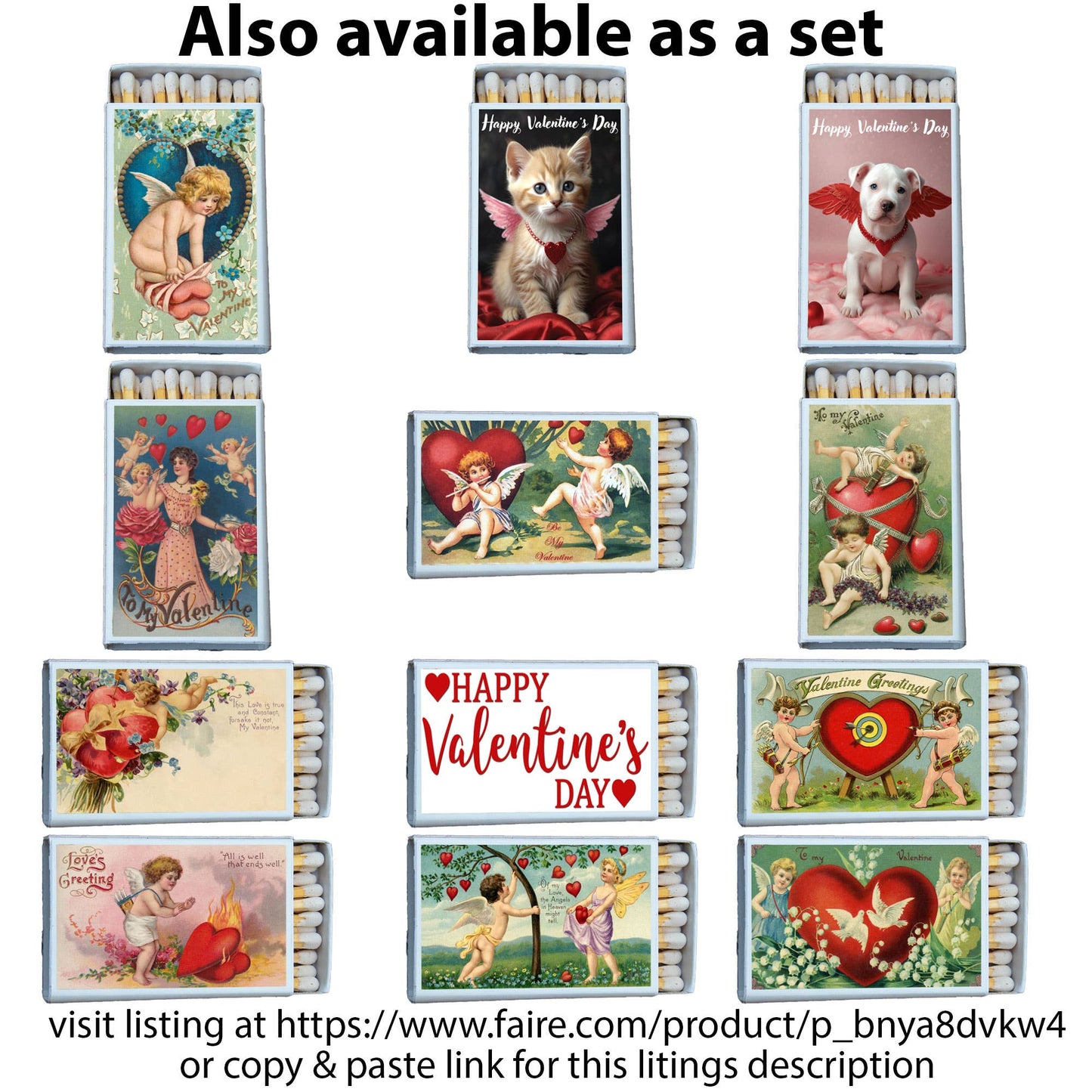 Valentine's Day Matchbox