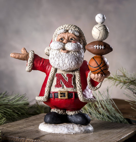 Nebraska Husker Santa