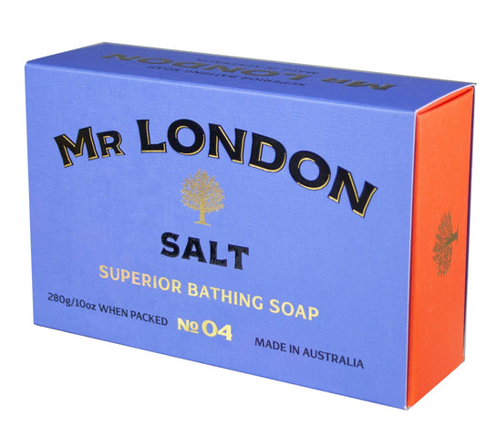 Mr. London SALT Soap Bar - Premium Australian Bathing Soap