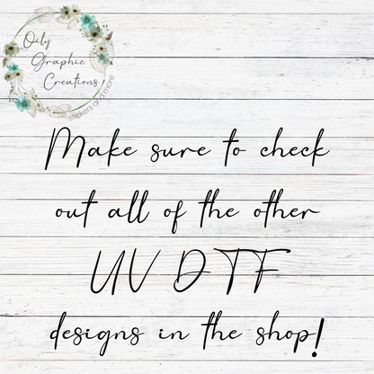 Oily Graphic Creations - True Crime Obsessed-UV DTF Decal