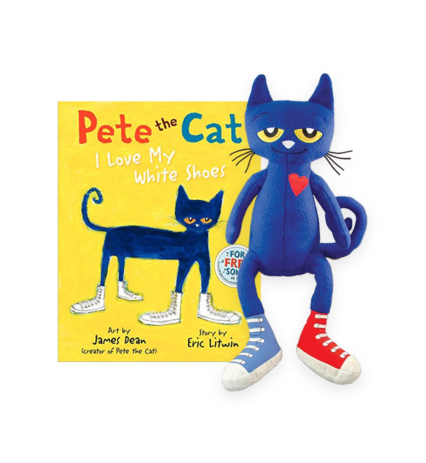 Pete The Cat Plush with hardcover book SOLD SEPARATELY