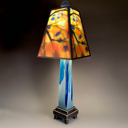 Stained Tree Lamp