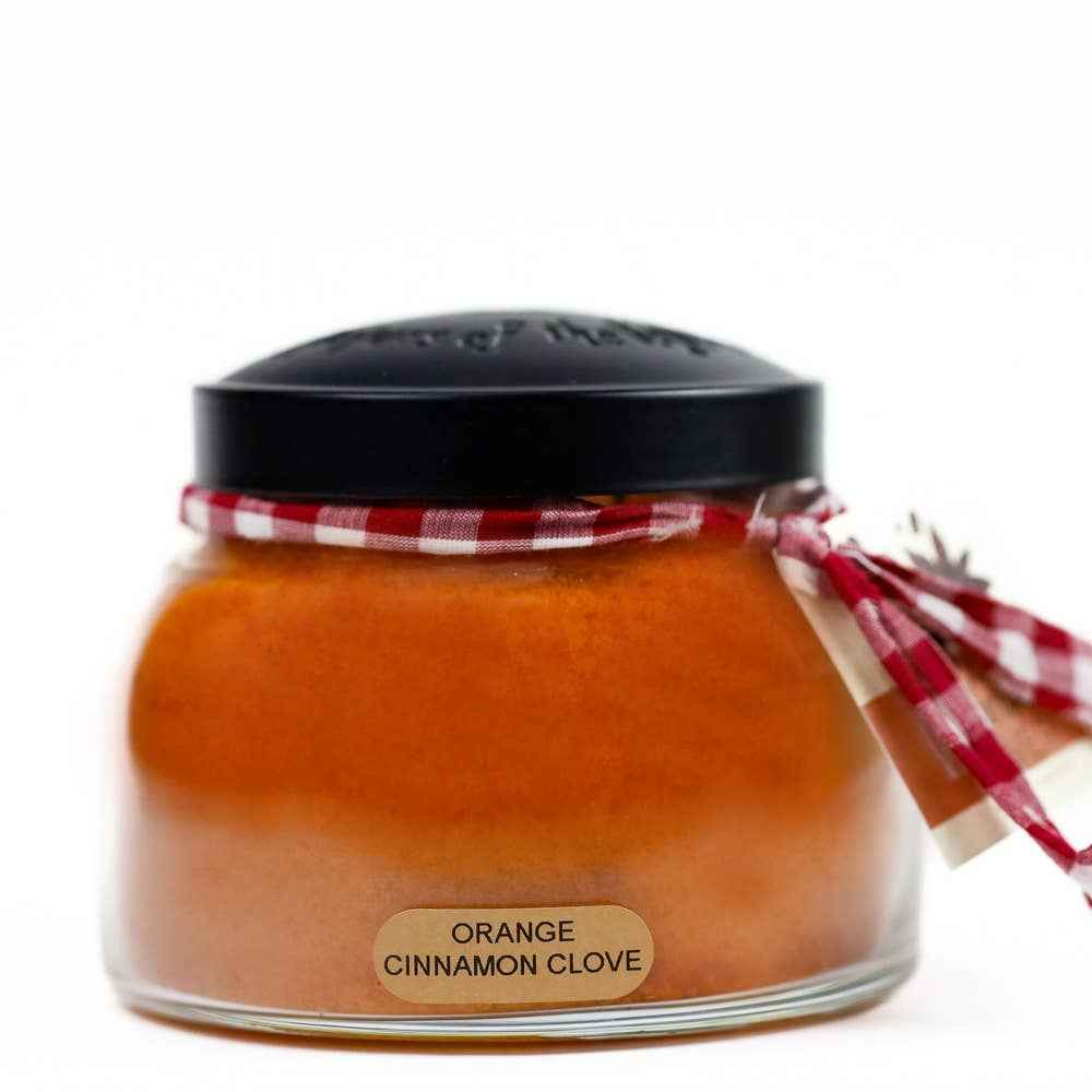 Orange Cinnamon Clove – 22oz Holiday Scented Gift Candle