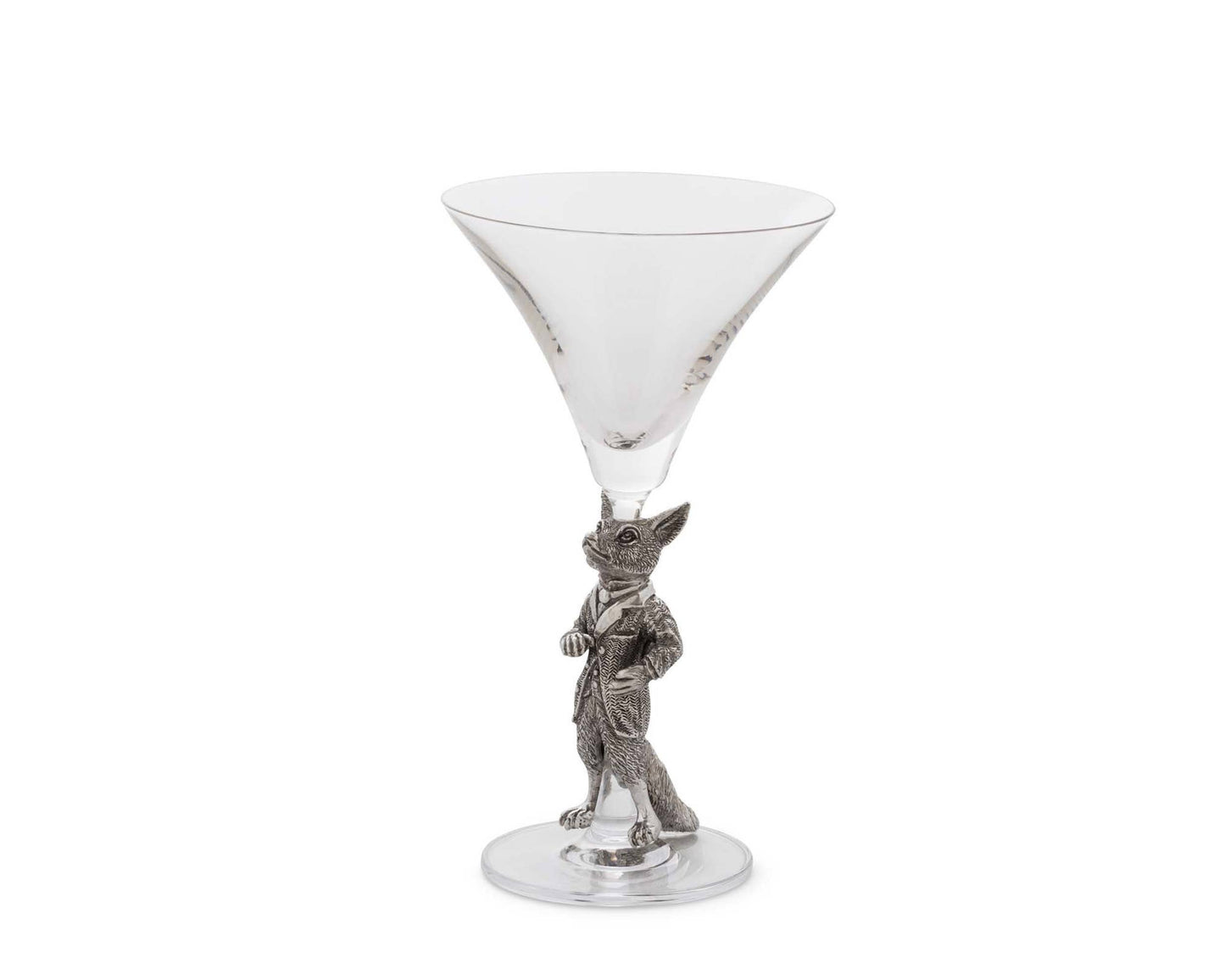 Vagabond House - Hunting Dressed Fox Cocktail / Martini Glass