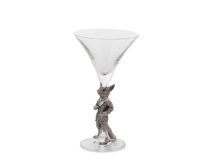 Vagabond House - Hunting Dressed Fox Cocktail / Martini Glass