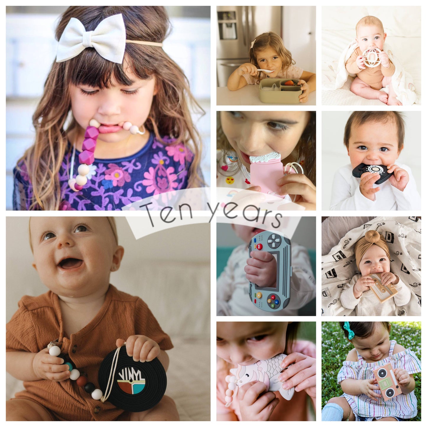  Ergonomic Milkshake Baby Teether Toy