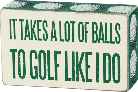 Golf Sign