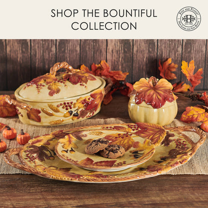 Fitz & Floyd Harvest Covered Vegetable Reshipper Box
