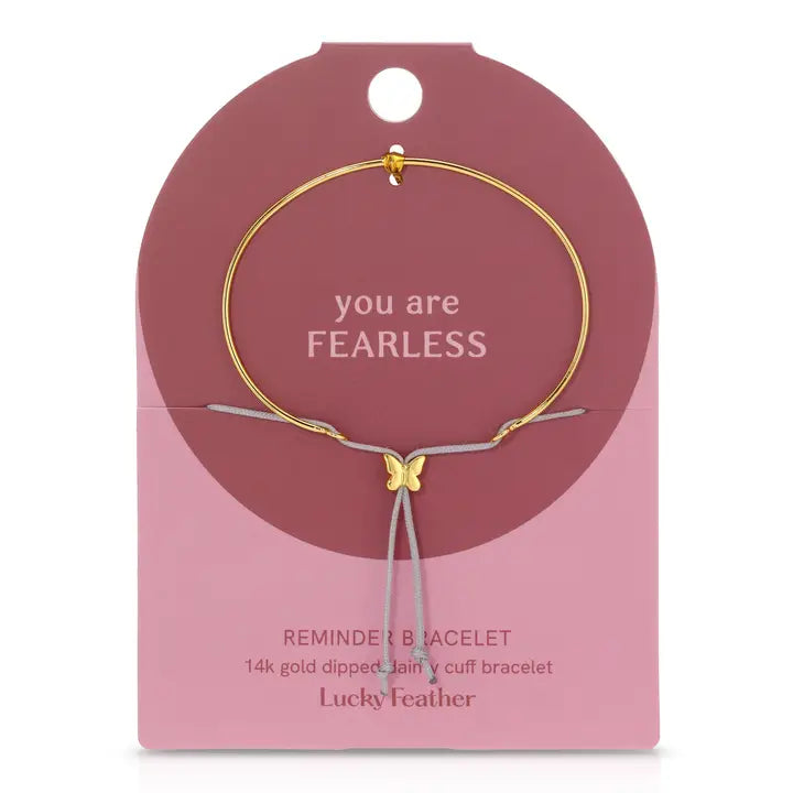 Reminder Bracelet - Fearless Butterfly