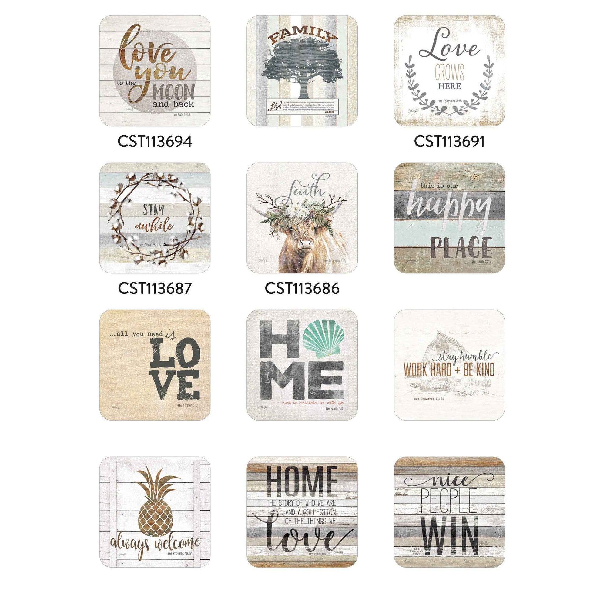 Legacy - Faith and Family Faith Coaster Collection