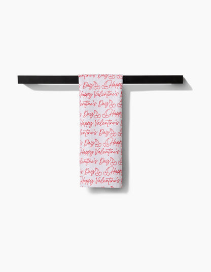 Geometry - Saint Valentin Tea Towel