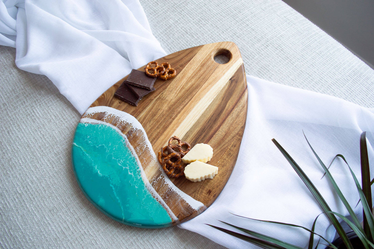 Rain Drop Shaped Charcuterie Boards