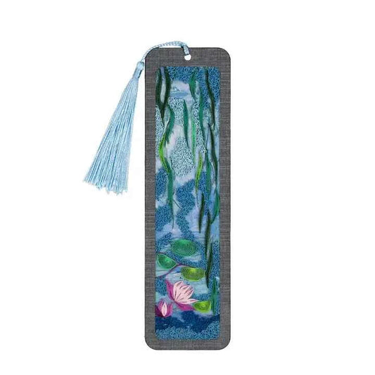 Handmade Quilled Paper Water Lilies Bookmark