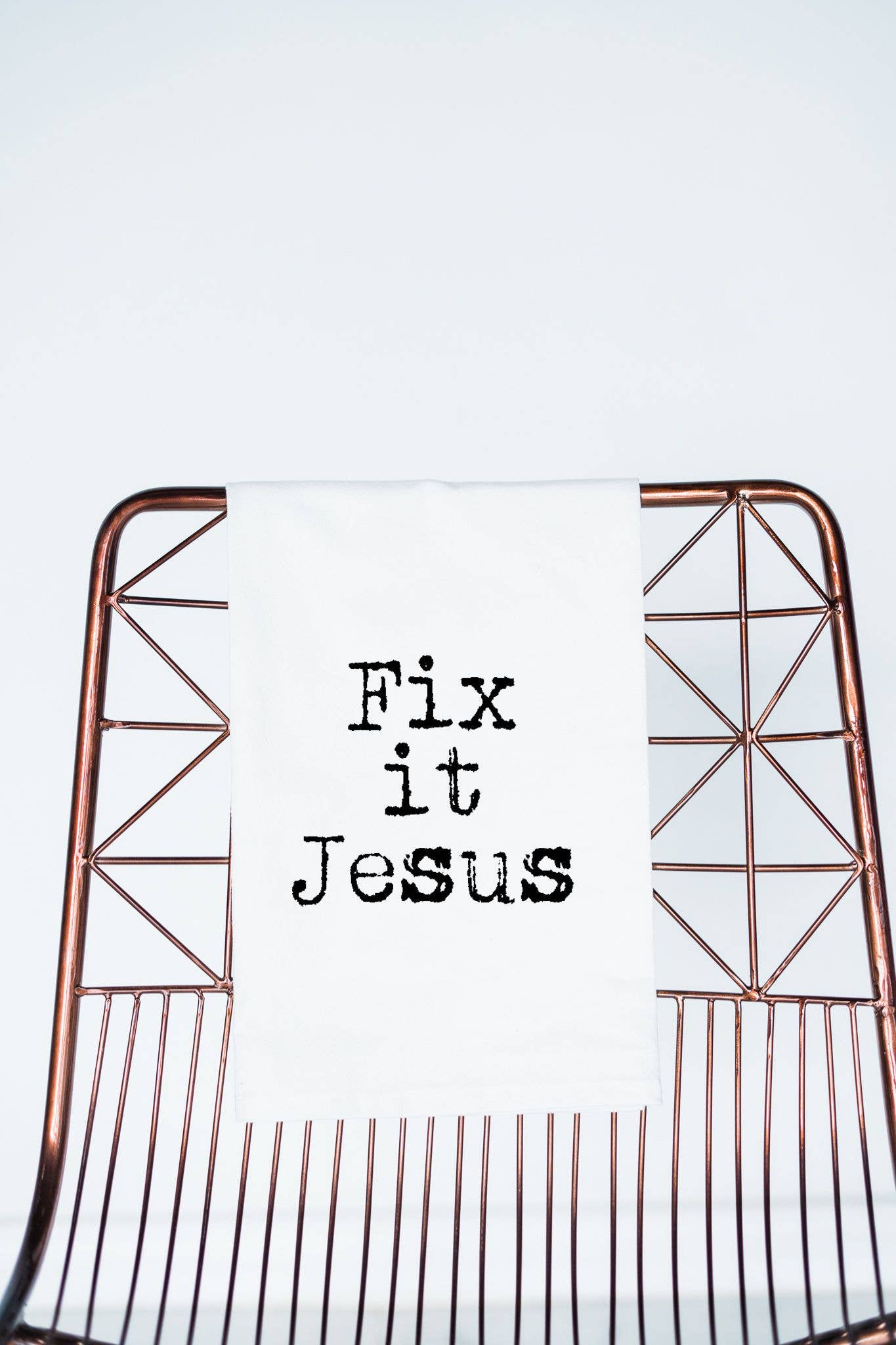 Aspen Lane - Fix It Jesus | Funny Gift Towel stocking stuffer friend gift