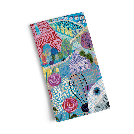 Paris Eiffel Tower Cotton Tea Towel