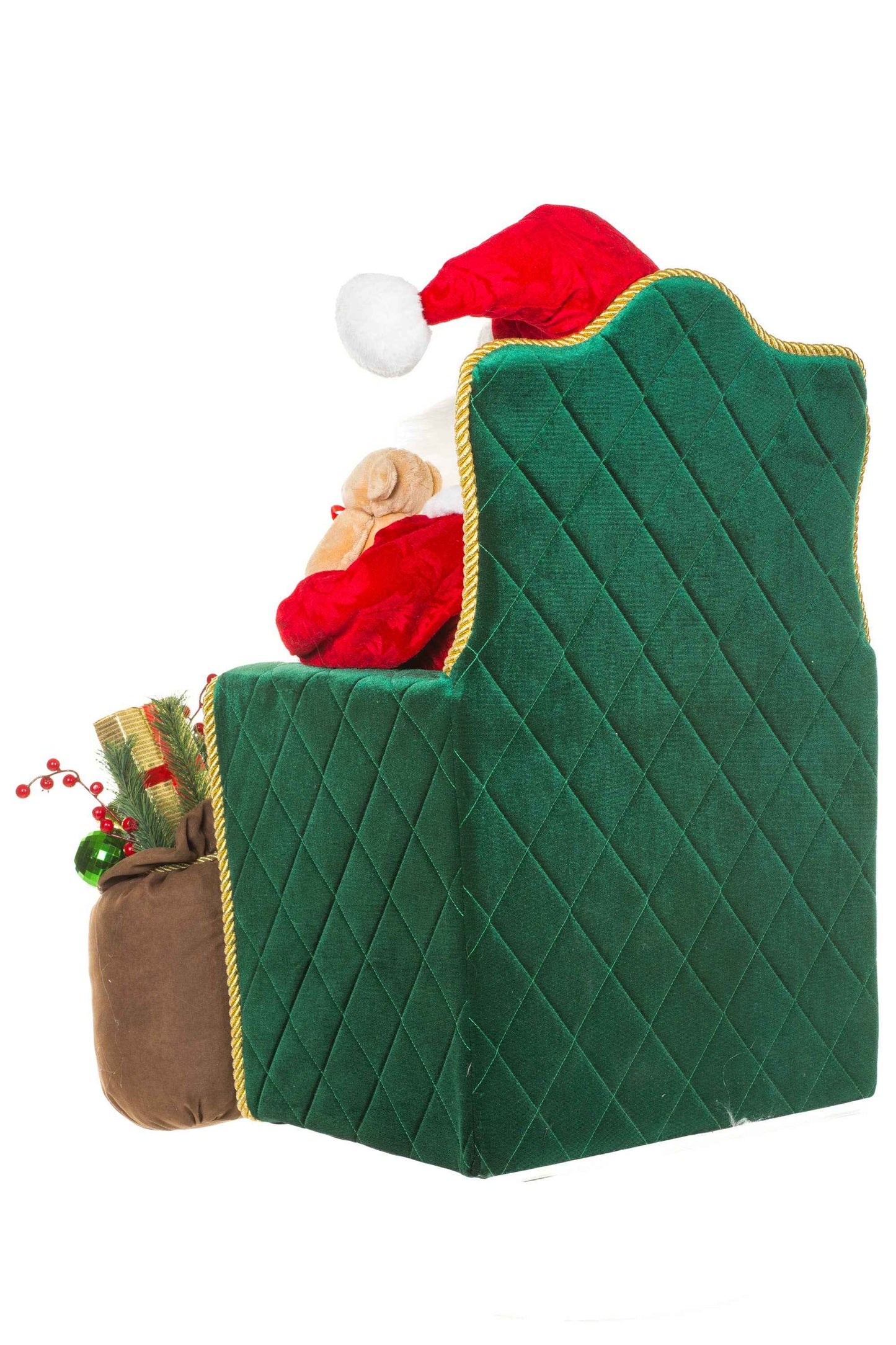 NEW-Red Armchair Santa