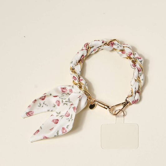 Call Me Later Phone Scarf–Garden Party -The Darling Effect