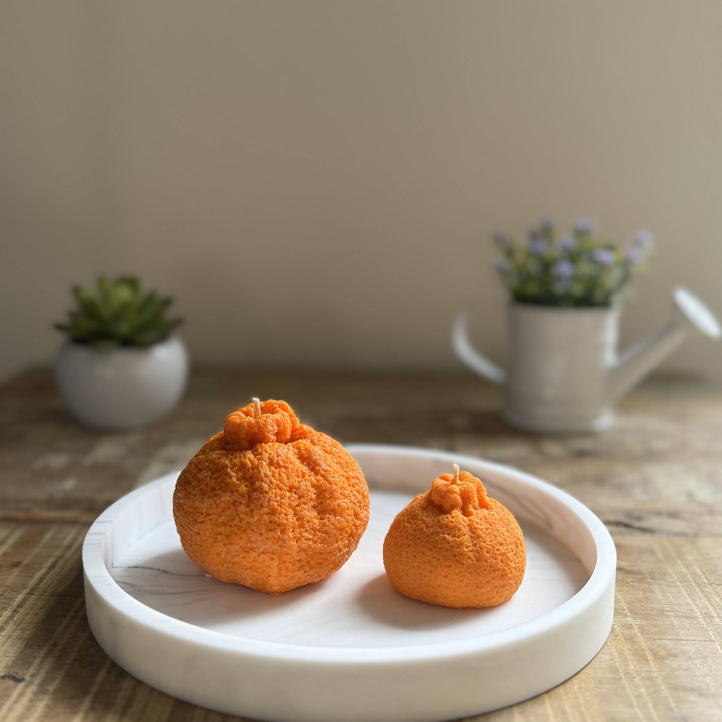 Tangerine Candle, Orange Candle-sold separately