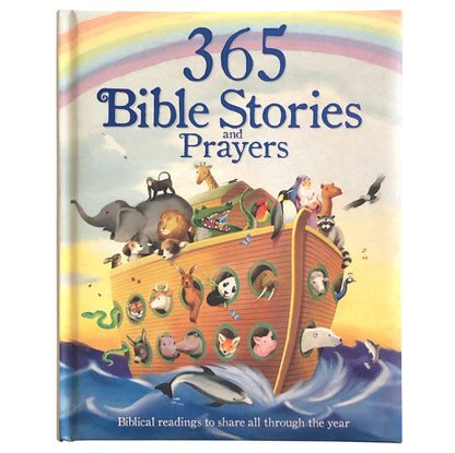 365 Bible Stories and Prayers Religious Keepsake Book