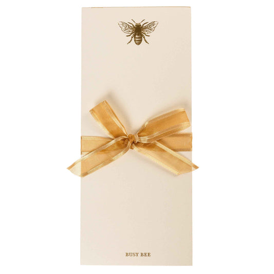 La Petite Presse Bee Gilded Desktop Notepad
