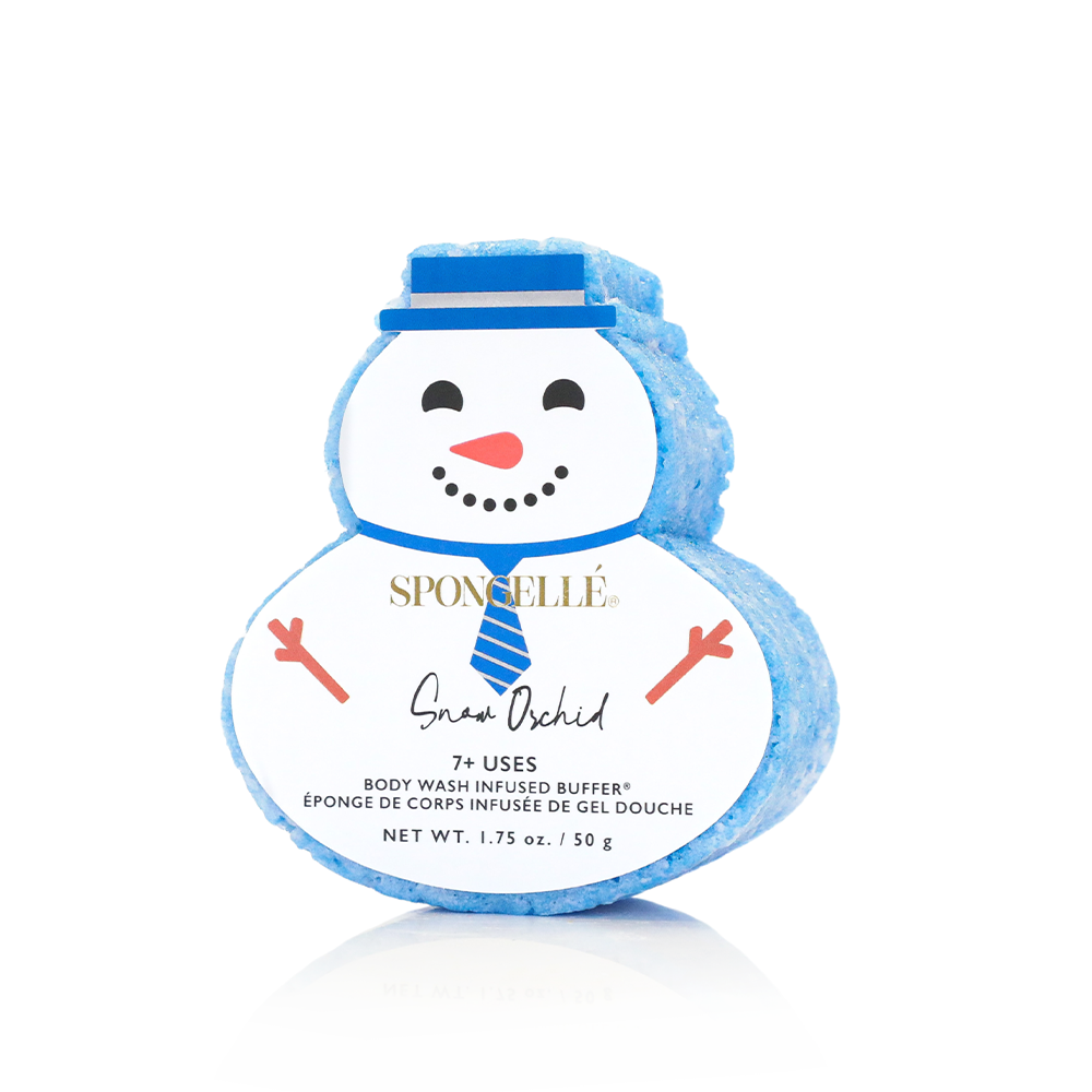 Spongellé | Navidad 2025 | Regalos para calcetines navideños | Paquete surtido de calcetines navideños de muñeco de nieve