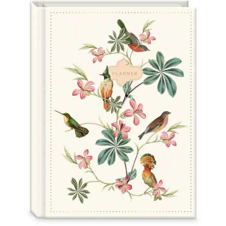 Ephemeral Garden Birds Undated Planner