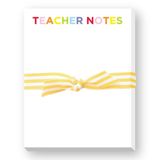TEACHER NOTES SQUARE NOTEPAD