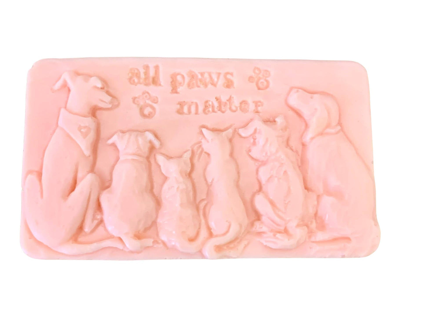 Dog and Cat All Paws Matter bar of soap