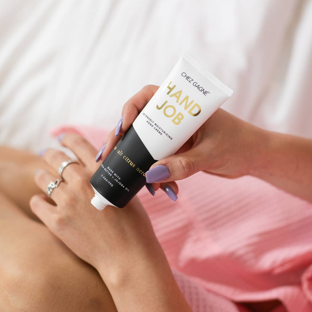 Chez Gagné - Hand Job - Sea Salt, Citrus + Neroli - Clean + Vegan Hand Crème - 3.4oz