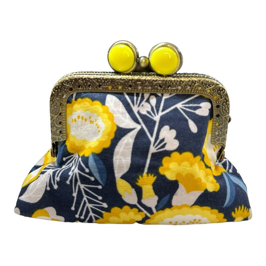 Mini Clutch Coin Purse - Sunshine Floral