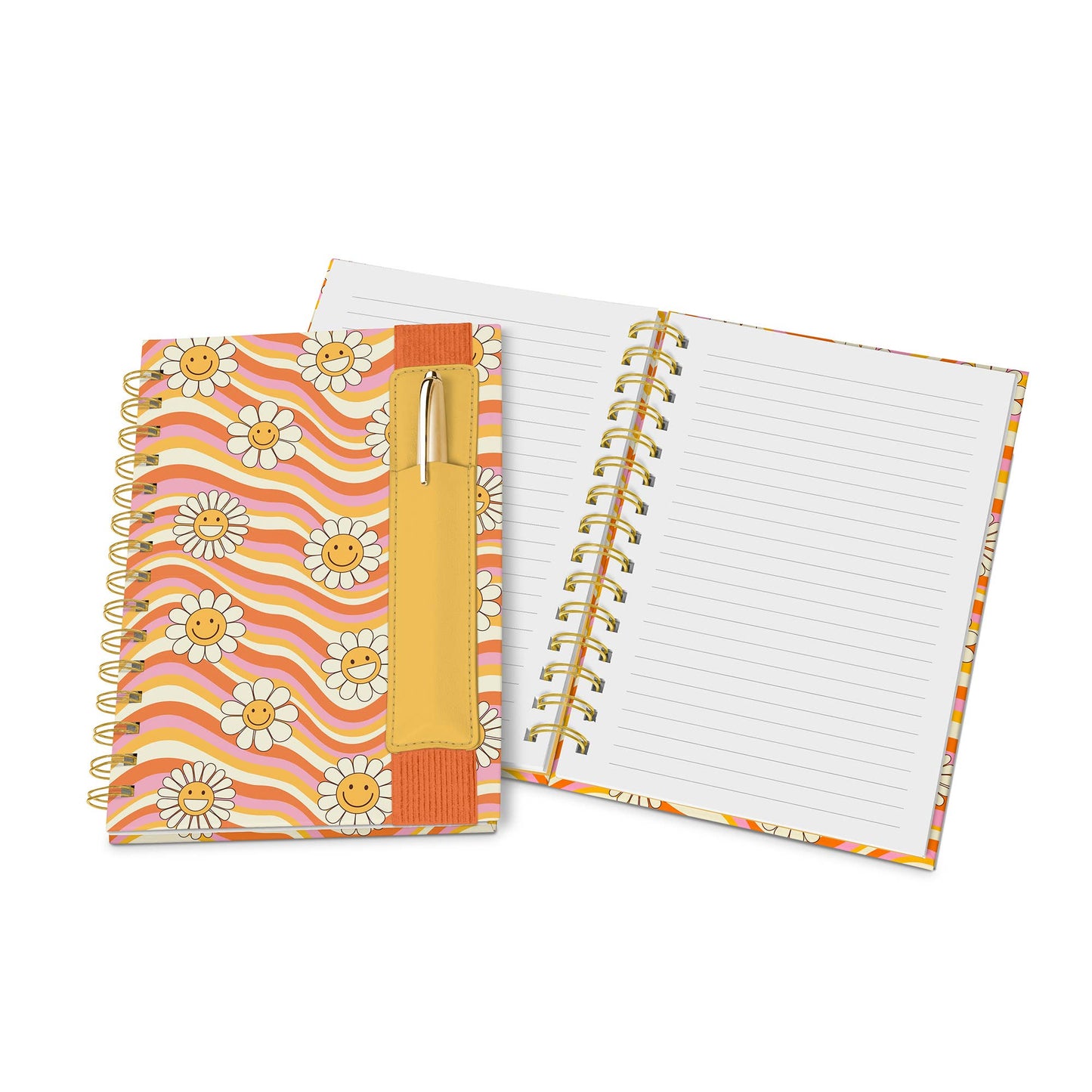 Cuaderno Waves of Melody Oliver con bolsillo para bolígrafo