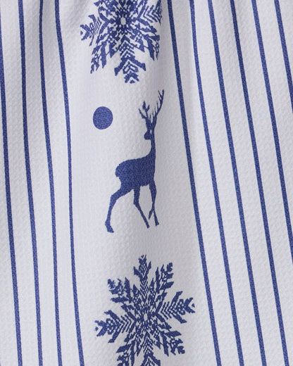 Geometry - Nordic Stag Tea Towel