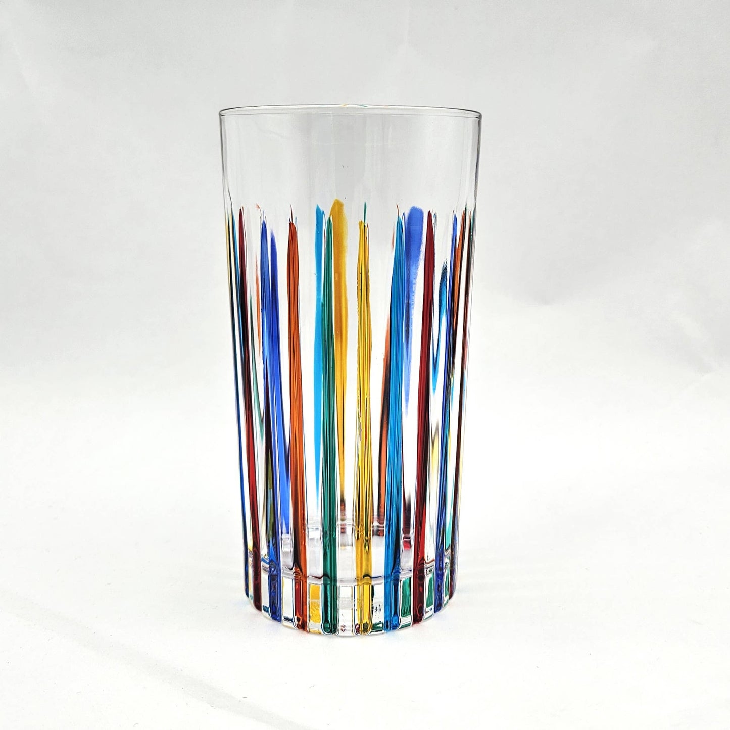Timeless Multi High Ball Tumbler Venetian Glass