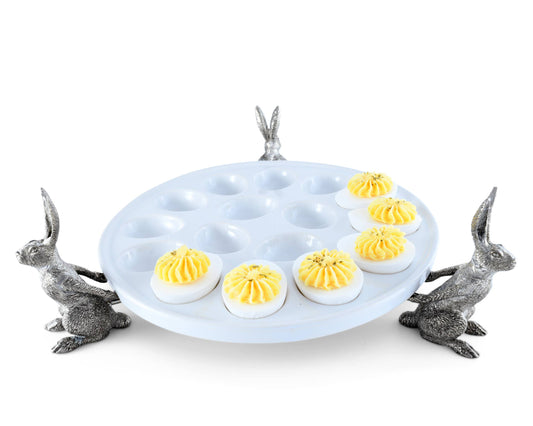 Rabbit Deviled Egg Holder (2 pcs set)