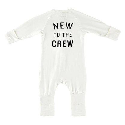 Romper - New to the Crew: 0-6mo