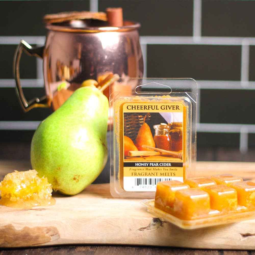 Honey Pear Cider – Scented Wax Melts 8-Pack by ACG