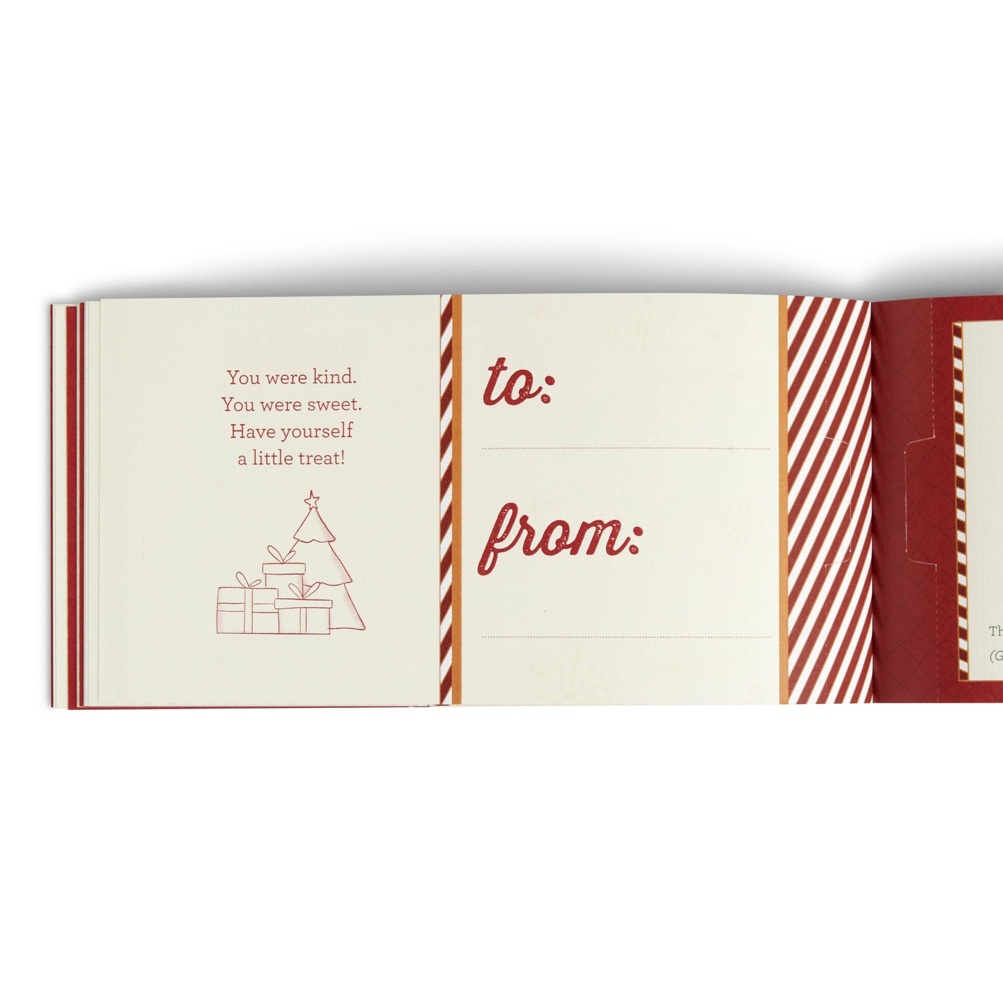 Santa's Kindness Coupon Booklet - 8x4in
