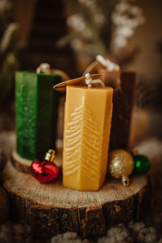 Lone Tree Beeswax Candle