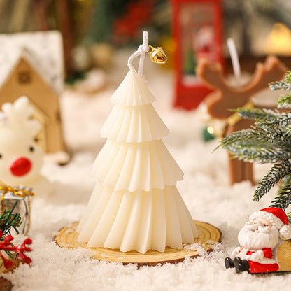 Velas Meta - Vela de aromaterapia para decoración del hogar con árbol de Navidad CM032