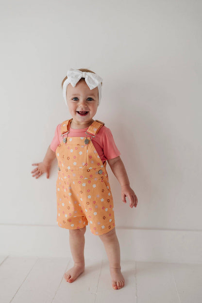 Cotton Overalls Set: Baseball / 12-18M
