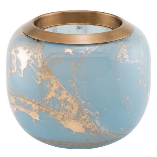 Seafoam Candle Holder