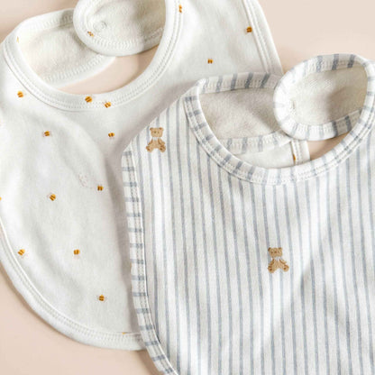 Layette Set Bear Bee Newborn Baby Shower Welcome Home Gift : Blue / NB