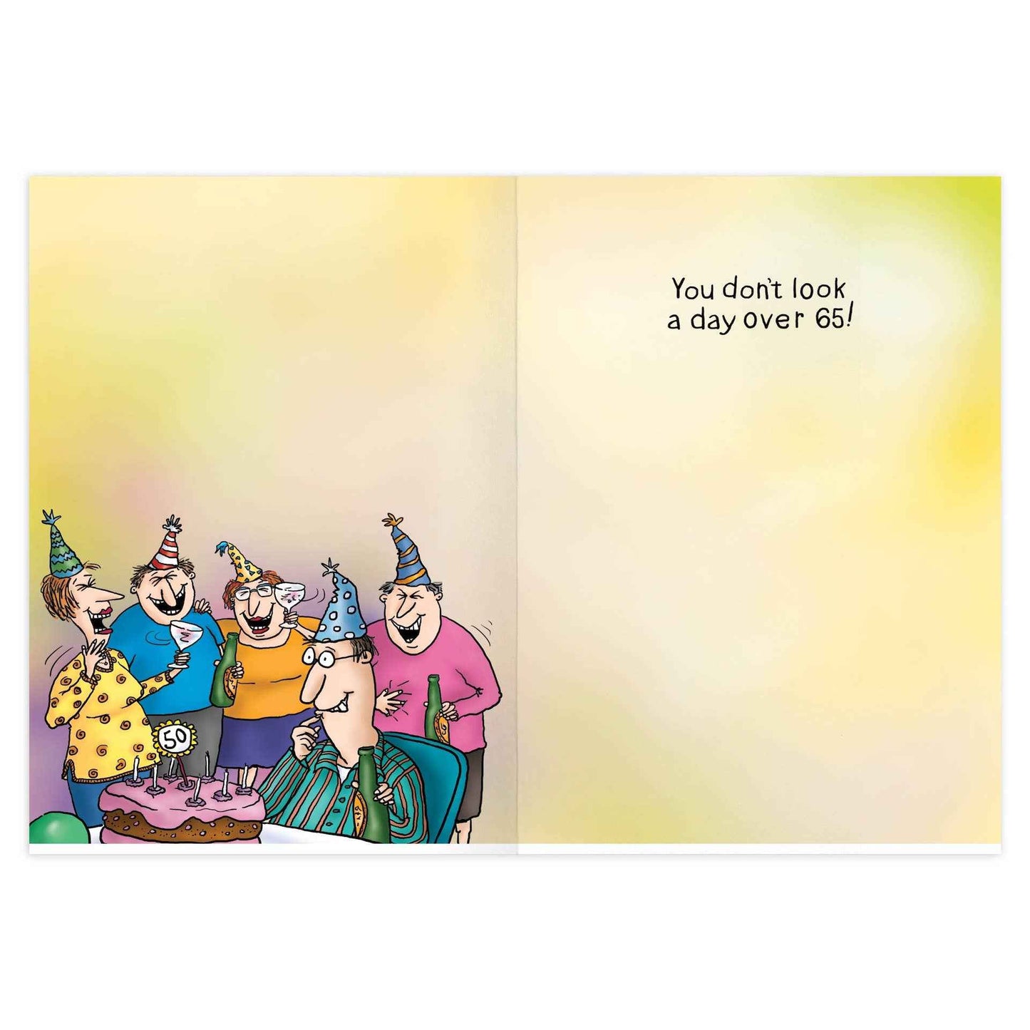 Day Over 50th Birthday Card - 9077