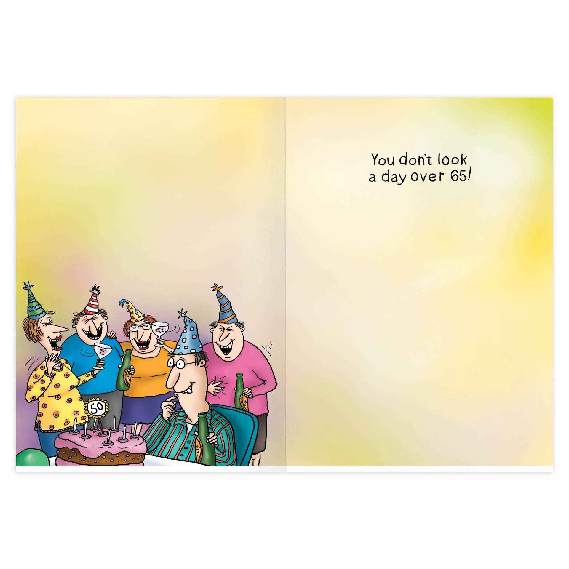 Day Over 50th Birthday Card - 9077