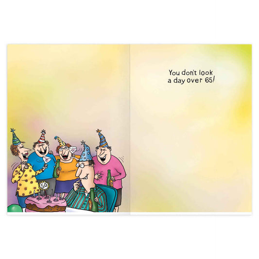 Day Over 50th Birthday Card - 9077