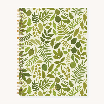 Elyse Breanne Design - Forest Floor Softcover Spiral Notebook