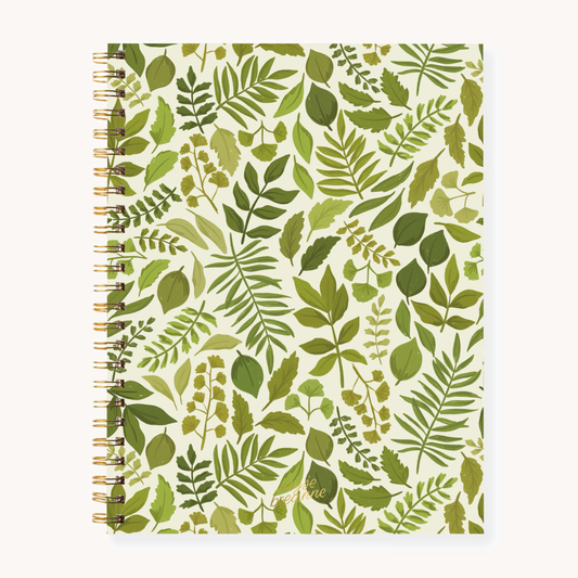 Elyse Breanne Design - Forest Floor Softcover Spiral Notebook