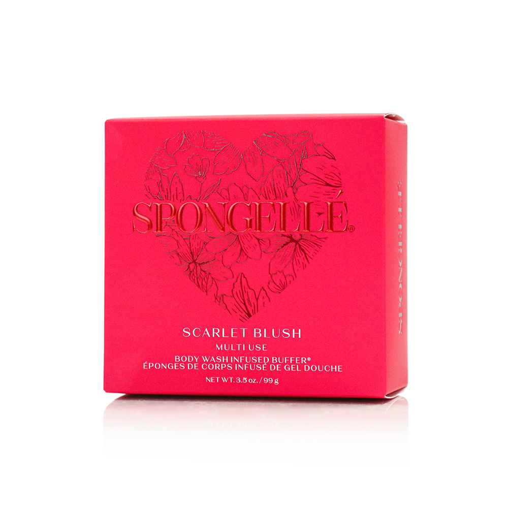 Spongellé Scarlet Blush Heart Buffer 
